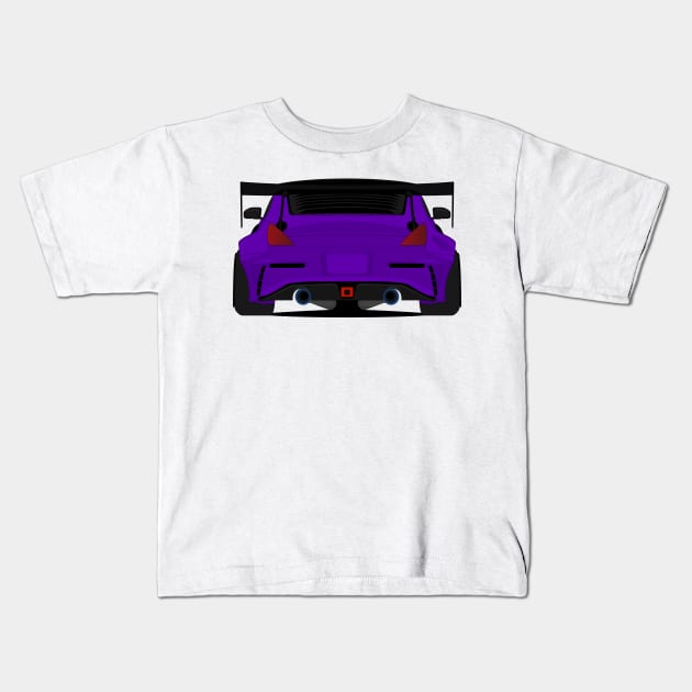 350Z PURPLE Kids T-Shirt by VENZ0LIC